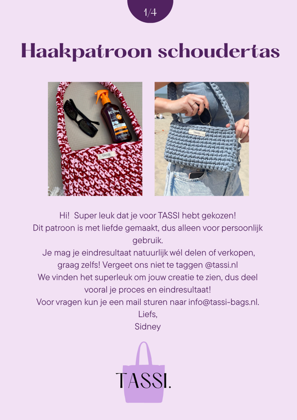 Patroon voor TASSI bag