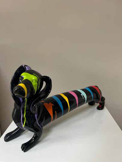 Teckel Zwart dripped 65cm