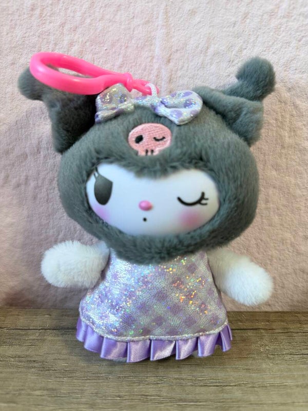 Schlüssel Anhänger Kuromi Glitzer