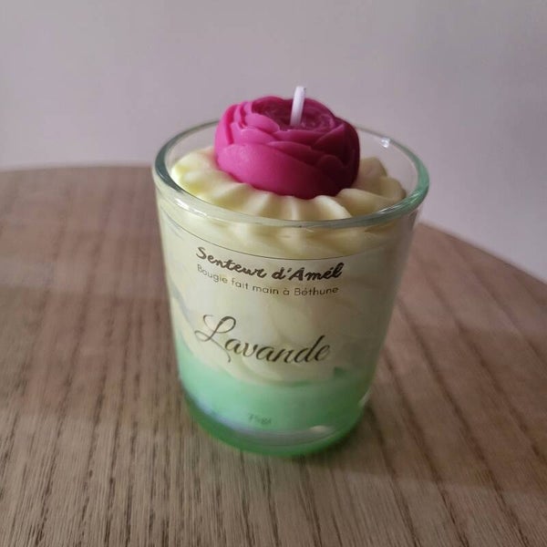 Bougie parfumée chantilly - Lavande 75gr