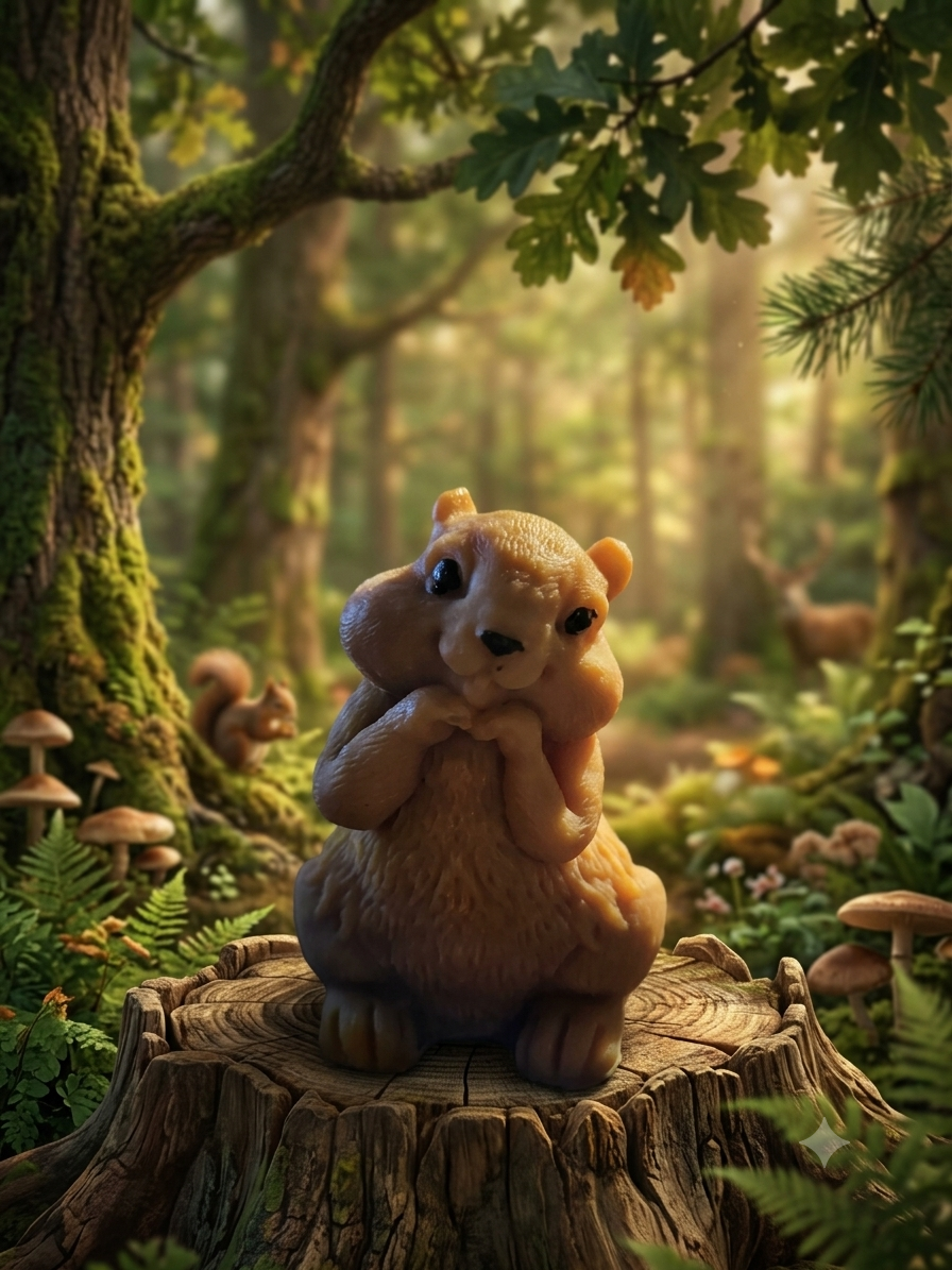 🐿️ Fondant parfumé Écureuil
