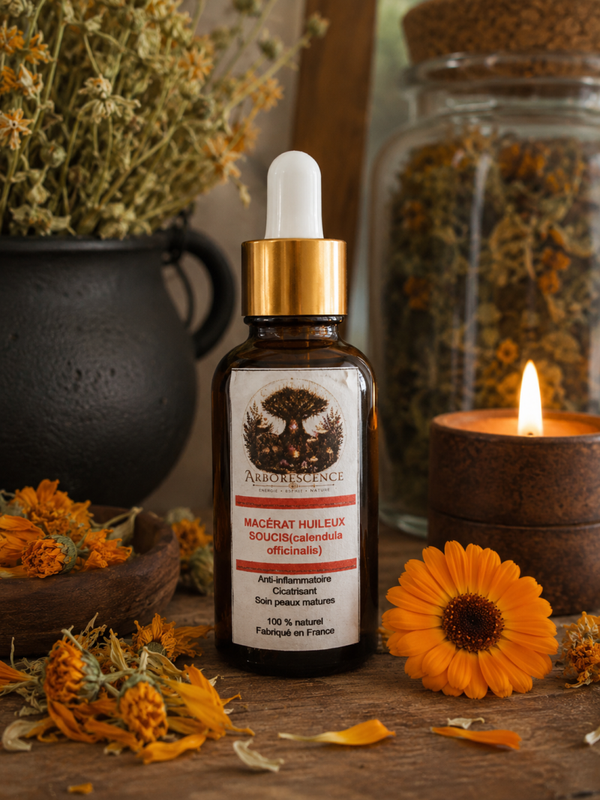 Macérat huileux de Soucis (Calendula officinalis) – 30 ml