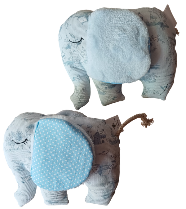 ELEFANTE SENSORIAL CASITAS AZULES
