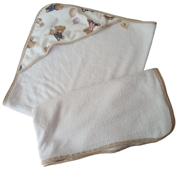 TOALLA DE BAÑO OSITOS NIÑO