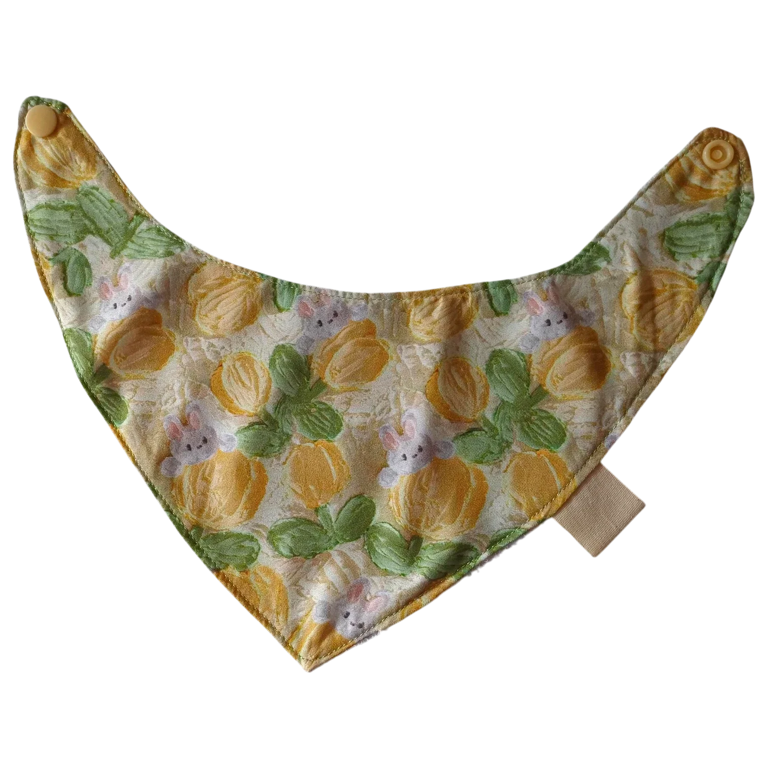 BANDANA IMPERMEABLE TULIPANES AMARILLOS