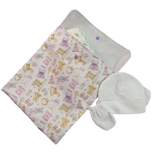 BOLSA CAMBIO JUGUETES MALVA