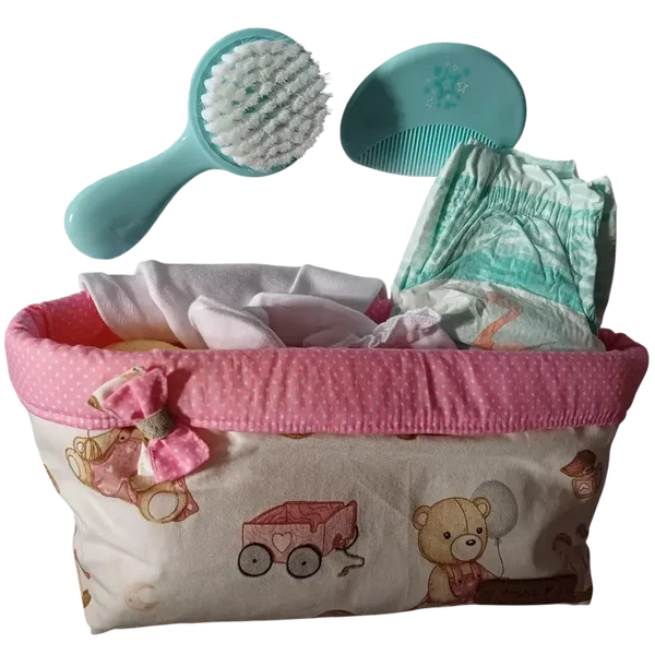 CESTA OSITOS NIÑA