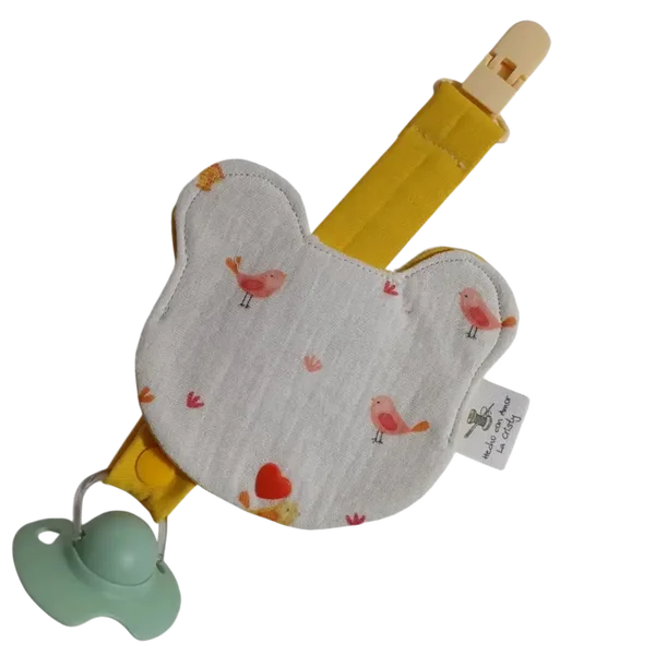CHUPETERO CON FUNDA PAJARITOS