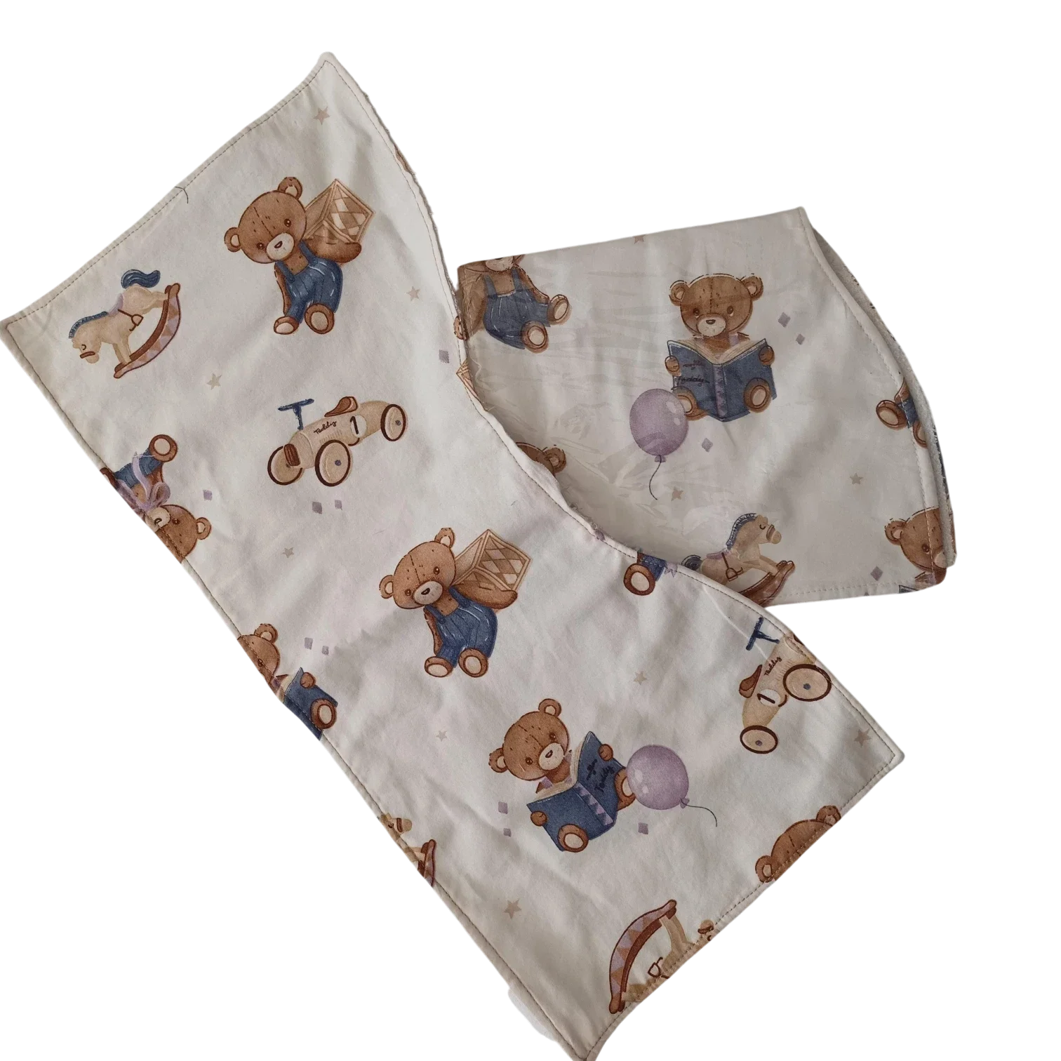 TOALLA DE LACTANCIA OSITOS NIÑO