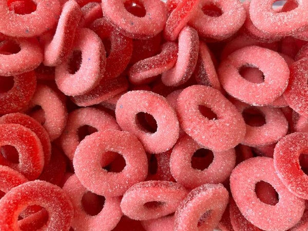 Anneaux fraise (100g)
