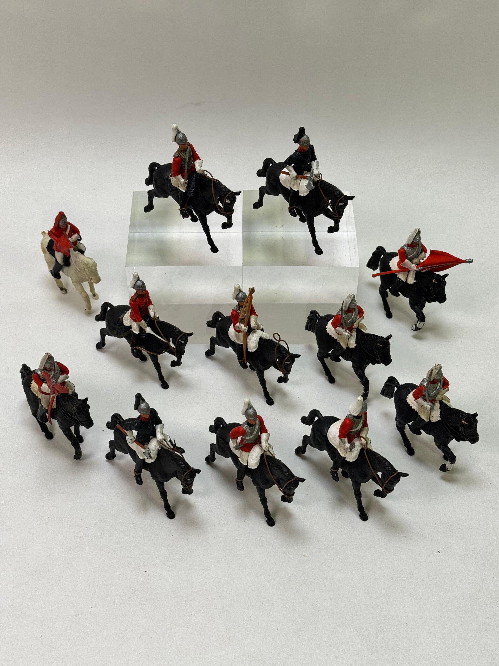 Lot de 12 figurines Britains Herald Angleterre (OB127)