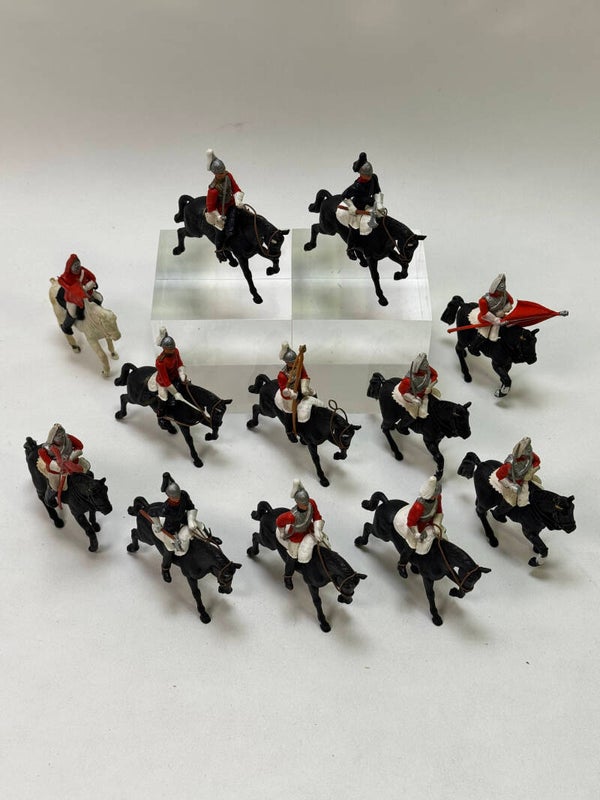 Lot de 12 figurines Britains Herald Angleterre (OB127)