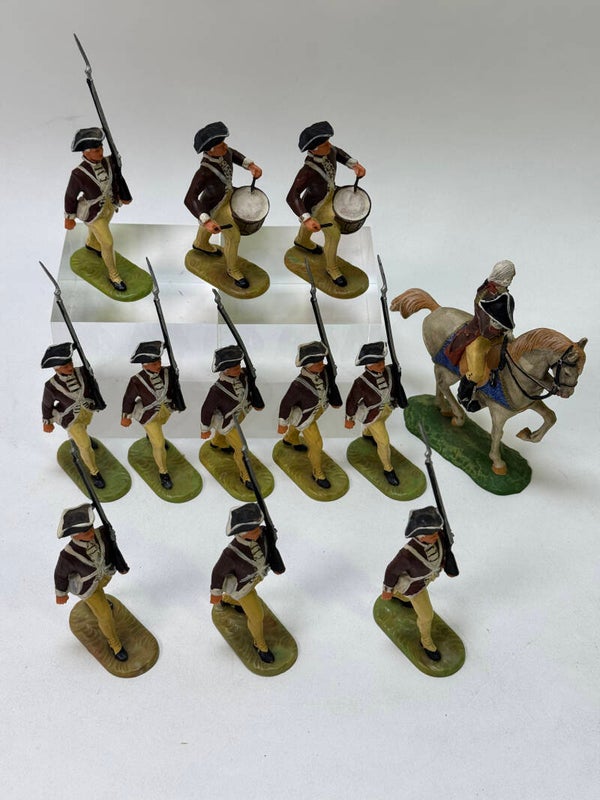 Lot de 16 figurines Herald régiment de la garde Anglaise (OB131)