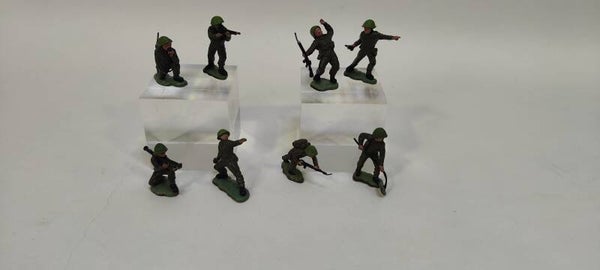 Lot de 8 soldats figurine anglais Britains 1960 (OB147)