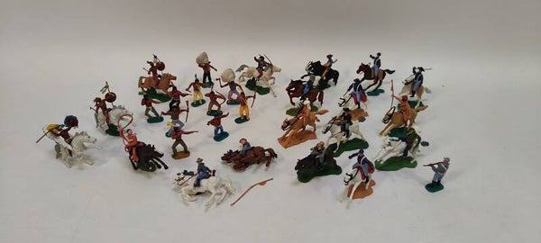 Gros lot de personnages figurines Timpo Toys (OB128)