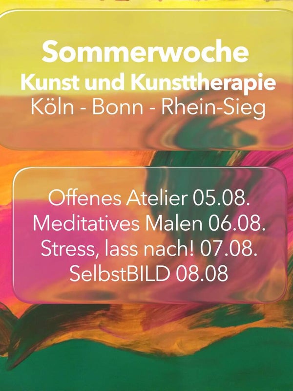 Sommerwoche Kunst und Kunsttherapie