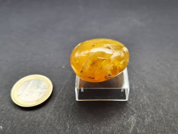 Opal gelb, Honigopal, Trommelstein, AA-Qualität, 18,3g