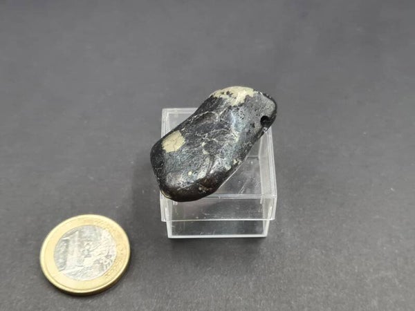 Covellin Trommelstein, Anhänger gebohrt, sehr selten, AA-Qualität, 14,7g