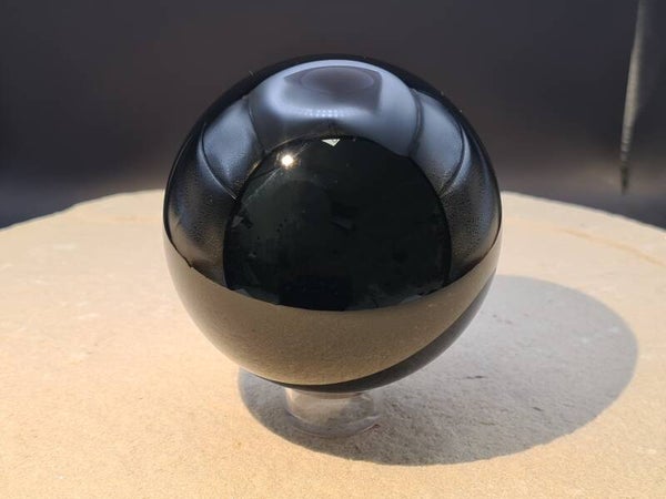 Obsidian Kugel, 630g, 78mm