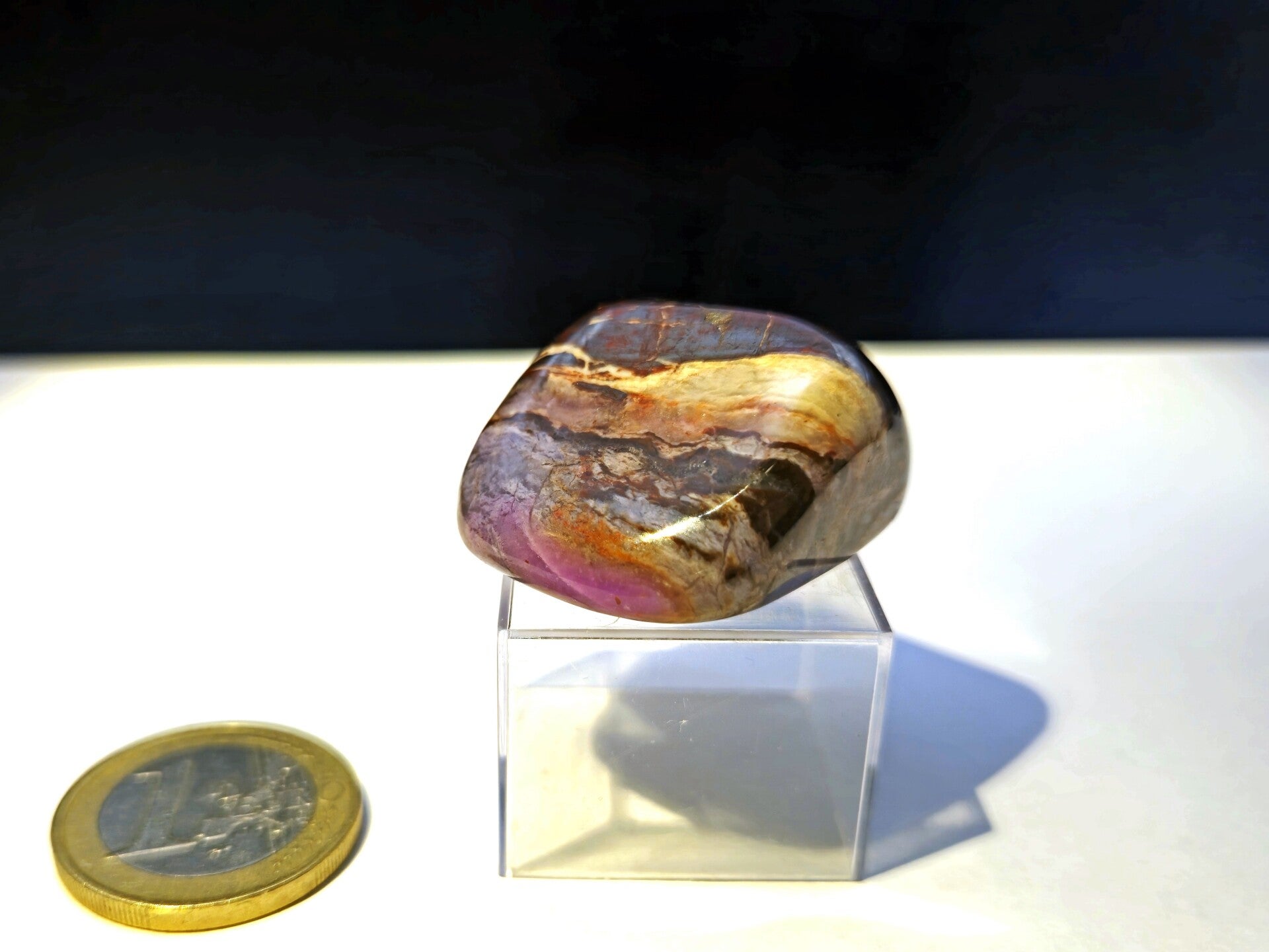 Sugilith, Trommelstein, selten, 32,3g