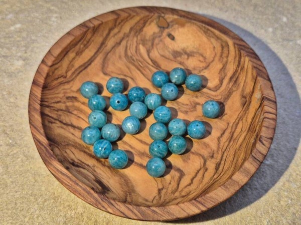 Amazonit dunkel - Kugeln 8mm