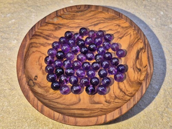 Amethyst - Kugeln 8mm