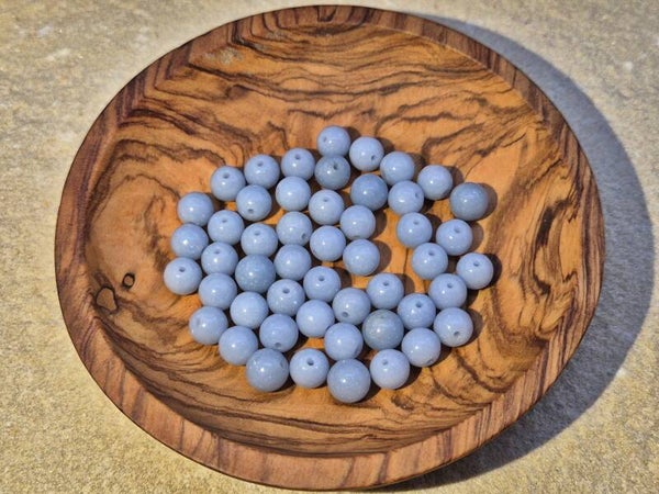 Angelit (Anhydrit) - Kugeln 8mm