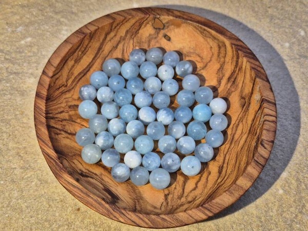 Aquamarin - Kugeln 8mm