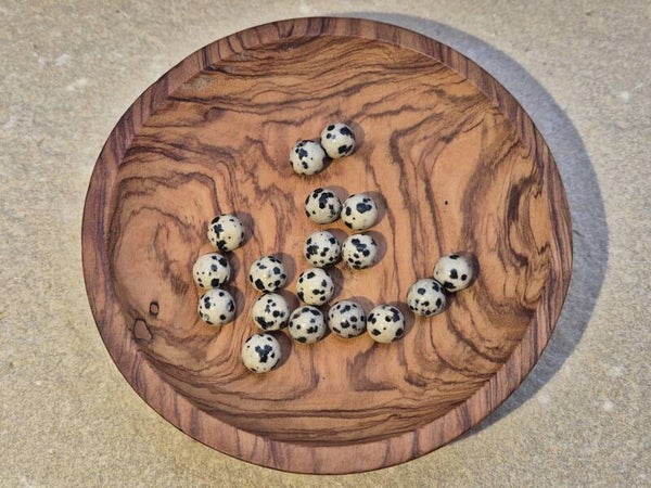 Dalmatinerstein / Dalmatinerjaspis - Kugeln 8mm