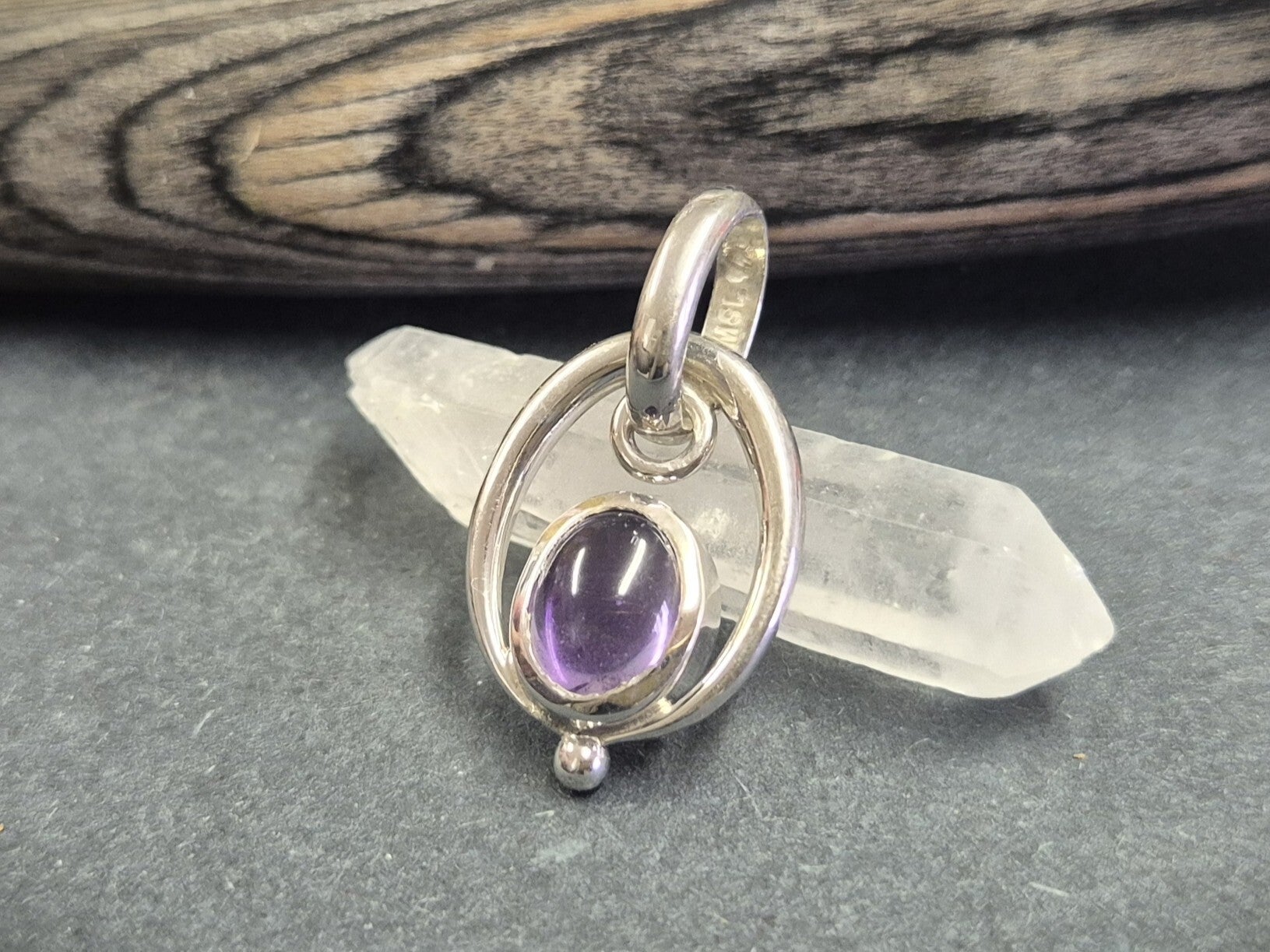 Amethyst Silber Anhänger