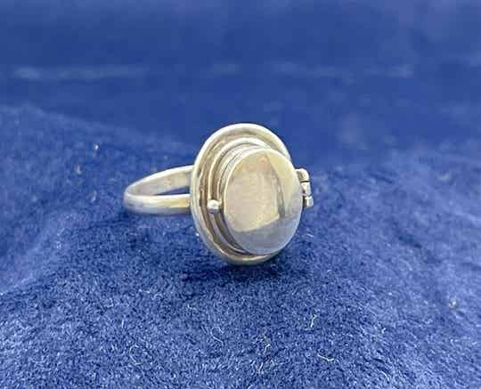Silber Ring zum Öffnen - Größe  59 - Einzelstück