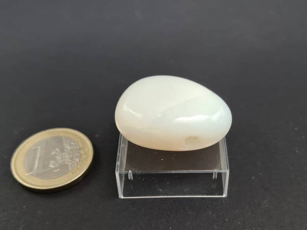 Opal Milchopal weiß, Anhänger gebohrt, AA-Qualität, 10,6g