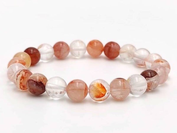 Hämatitquarz / Eisenkiesel - Armband 8mm