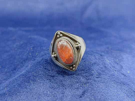 Sonnenstein Ring - Größe  58 - Einzelstück