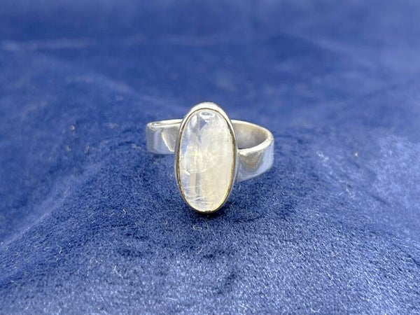 Labradorit Ring - Größe  58 - Einzelstück