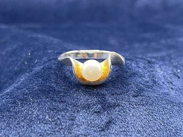 Perlen Ring - Größe  58 - Einzelstück