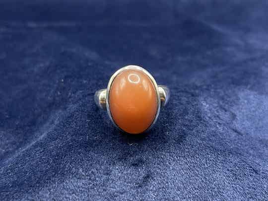 Mondstein Ring - Größe  58 - Einzelstück