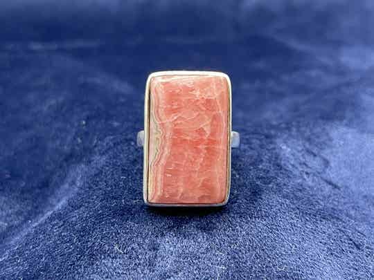 Rhodochrosit Ring - Größe  58 - Einzelstück