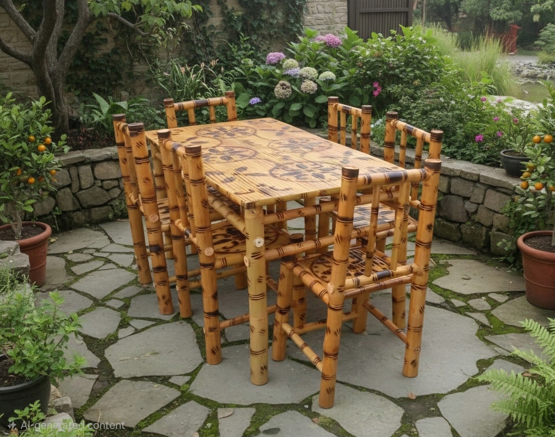 Bamboo Garden Set "Bistro"