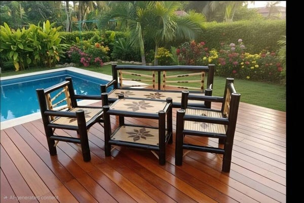Bamboo Garden Set "Noir"