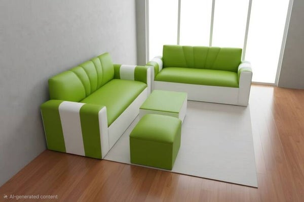 Loveseat set with storage