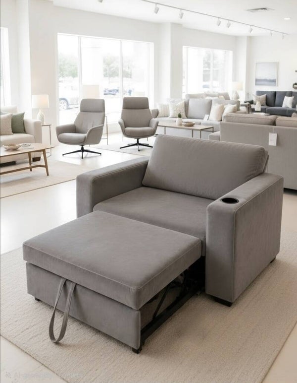 Loveseat Pullout Bed Fabric