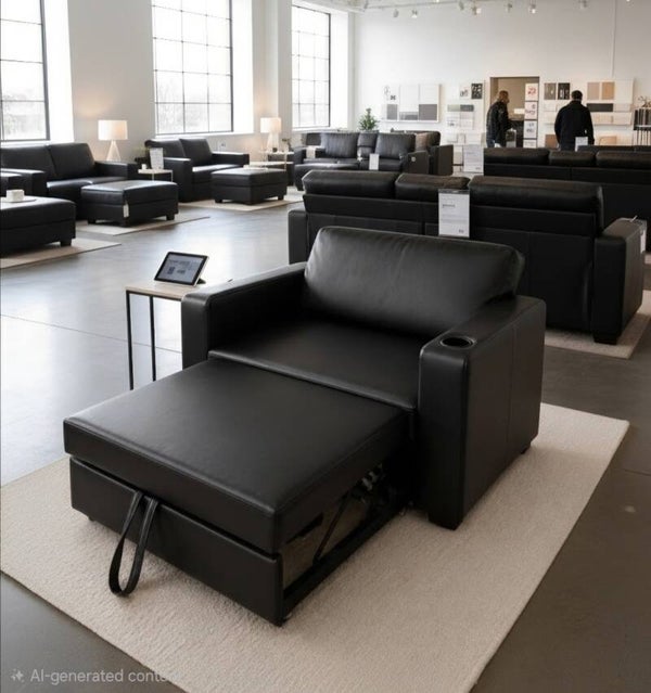 Loveseat (Pullout Bed) Leather