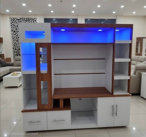 Tv Stand with LED Light