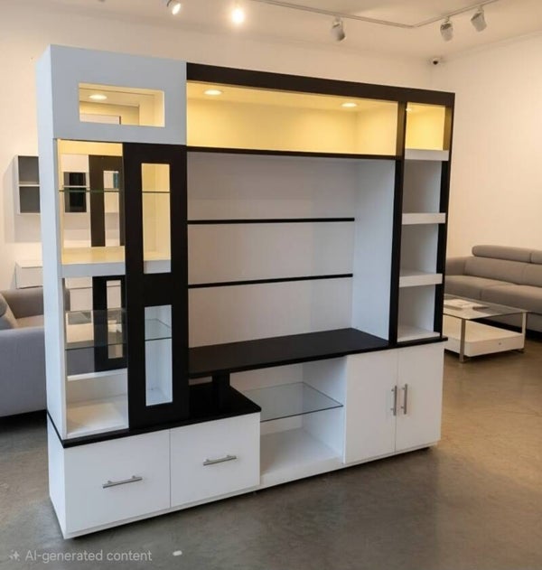 Tv Stand with LED Light