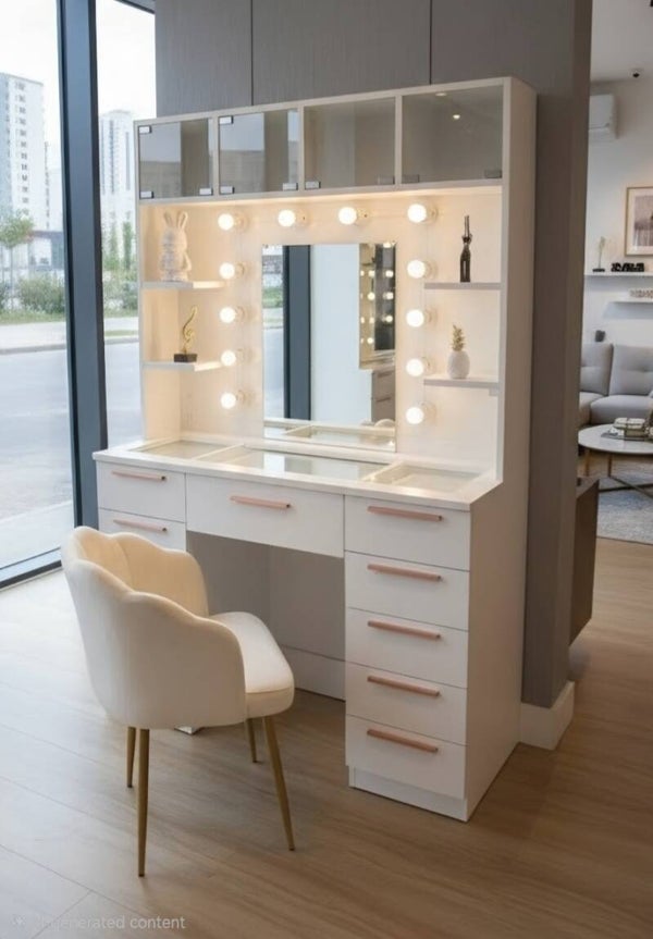 Vanity Dresser 11 Drawer