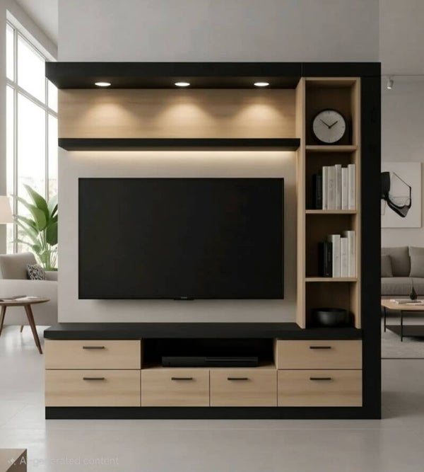 Entertainment/ TV stand "Clock Tower"
