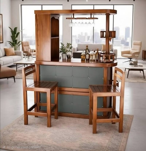 Bar with 2 Stools
