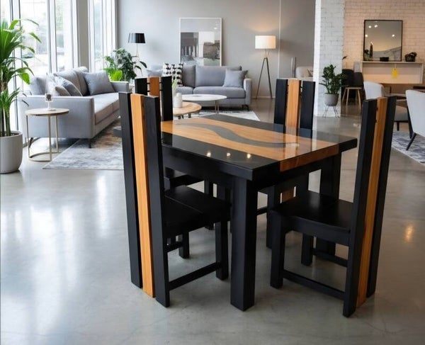 Dining Table Set "Quatro" 5 pc