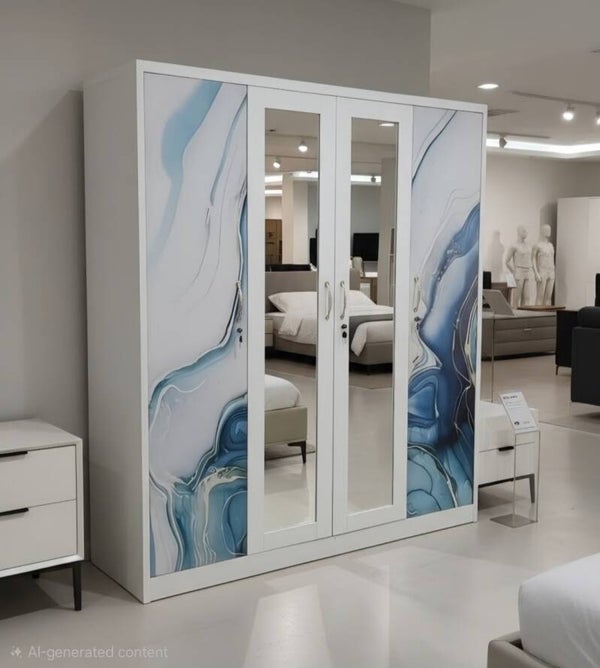Bedroom Closet "Aqua"